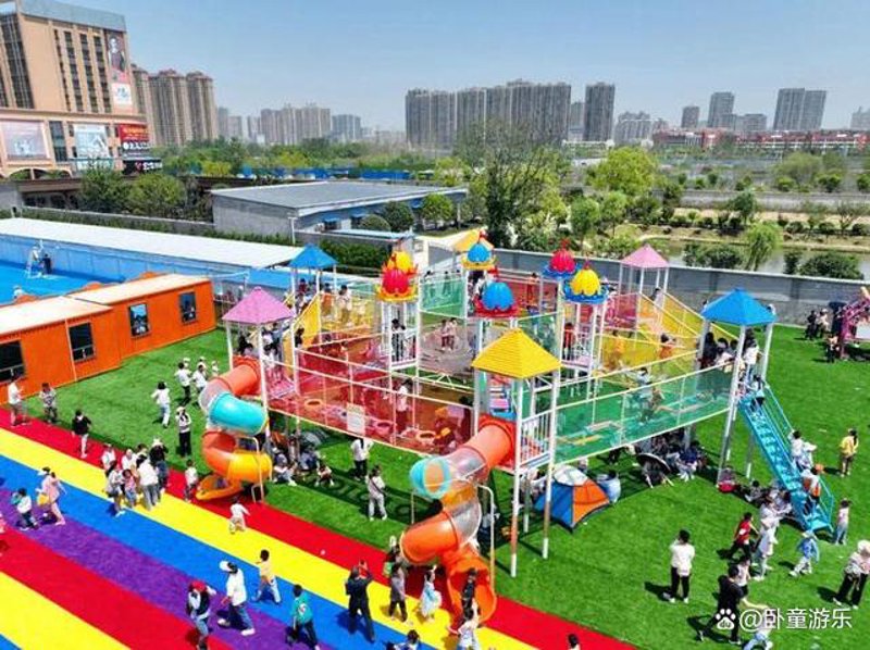 淘气堡：孩子们的快乐天地
